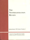 Delegate Perspectives on the 1995 NPT Review and Extension Conference (The Nonproliferation Review, Monterey Institute of International Studies, 1995)